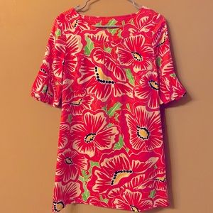 Lilly Pulitzer Dasha Multi w/ A Splash Silk Dress